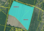 Prodej zemědělská půda, 36 521 m2 - Plzeň-město, cena 390 CZK / m2, nabízí 
